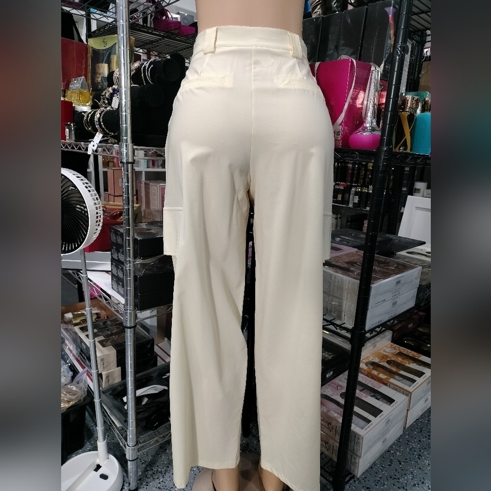 Women's Cargo Dress Pants Size S, M, L, XL - Picture 3 of 4